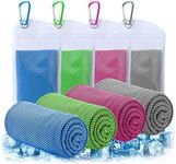 Cooling Towels (100×30cm/40"x12"),Ice Towel,Soft Breathable Cooling Towel for Neck,Microfiber Cooling Towels for Athletes,Yoga,Sport,Running,Gym,Workout,Camping,Fitness,Workout & More Activities