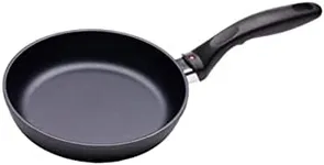 Swiss Diamond 8 Inch Frying Pan - HD Nonstick Diamond Coated Aluminum Skillet - Dishwasher Safe and Oven Safe Fry Pan, Grey