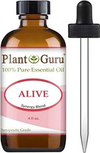 Alive Essential Oil Blend 4 oz 100% Pure, Undiluted, Therapeutic Grade. Anxiety, Depression, Relaxation, Boost Mood, Uplifting, Calming, Aromatherapy, Diffuser.