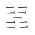 Merriway BH02815 (100 gm) Blued Cut Carpet Upholstery Tacks Nails, 13 mm - Pack of 100 gm, Silver