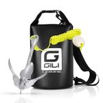 GILI Kayak and Paddle Board Anchor Kit, 3.5 lb Folding Anchor, Aluminum Anchor Kit for Kayaks, Canoes, Paddle Boards (SUP), (3.5 lbs)