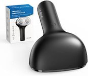 VASSON 2023 Upgraded Fabric Shaver, Rechargeable Lint Remover, Sweater Shavers to Remove Pilling, Electric Lint Shaver, Sweater Defuzzer, Pilling Remover for Clothes and Furniture (Black)