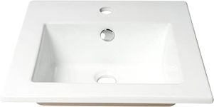 ALFI Brand ABC801 Bathroom Sink, White