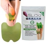 SLIDO™ Herbal Knee Pain Relief Patches Arthritis Inflammation Patch Sticker | Instant Relief from Knee Pain | Joint Knee Pain Relief Products Natural Wormwood Extract Patch for Knee (30 PATCHES)