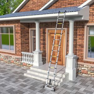Aluminium Telescopic Ladder 3.8M – Lightweight Extendable