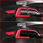 SlickMod PreCut Vinyl Smoke Tint for 2017-2022 Tesla Model 3 Tail Light (2. Taillight Insert, 20% Dark Smoke), TES-M3-1722-TL