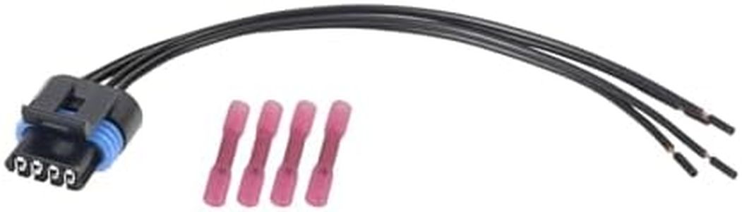 ENA 4-Way Female Idle Air Control Valve Connector Replacement for 19115673 645-405 S551 PT2296 1P1026 1P1027 Compatible with Buick Cadillac Chevrolet Chrysler Dodge Multi-Purpose Connector