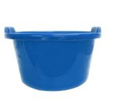 Kuber Industries Plastic Unbreakable Multipurpose Bathroom Deep Tub 40 LTR (Blue)-Ctktc025445