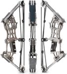 Mini Compound Bow and Arrows Set for Target Shooting, Arrows Set for Target Shooting Hunting Games Pocket Bow