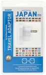 Laser International Travel Adaptor for USA, China, Japan - Compact, Dual Voltage, Lightweight