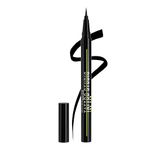 Maybelline Pen Eyeliner, Waterproof, Brush Tip Liner, Precise Lines, Tattoo Impact, Up to 24h Wear, Tattoo Liner Ink, Jet Black