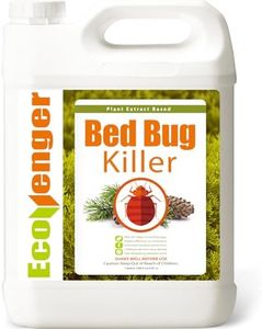 EcoRaider Bed Bug Killer Spray 1 Gallon Jug, Green + Non-Toxic, 100% Kill + Extended Protection