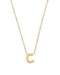 Kendra Scott Letter C Pendant Necklace, One Size,