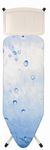 Brabantia - Ironing Board C - XL Iron Rest - Adjustable in Height - Non-Slip Rubber Feet - Cotton Cover with Foam Layer - Foldable XL Unit - Ice Water - 124 x 45cm