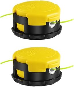 AceFox Weed Eater Head Replacement, String Trimmer Head for Echo Eater Speed-Feed 400 SRM-230 SRM-210 Trimmer (2 Pack)
