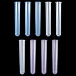 FineInno 9Pcs Acrylic Test Tubes for Vase Resin Mold, Colorful Test Tubes for DIY Plant Propagation Station,Flower Holder, Resin Crafts Home Decor (9Pcs Acrylic Test Tubes)