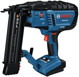 BOSCH GNH18V-18MN 18 Gauge 18V Brushless Nailer, Cordless Power, Holds up to 2,000 Nails per Charge, One Hand Activation, Tool-Free Jam Cleaning, Dual
