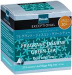 Dilmah Exceptional Frangrant Jasmine Green Tea, 40 Grams