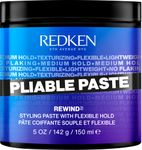 Redken Pliable Paste, Flexible Hair Paste For Medium Hold And Texture, No Flakes Hair Cream For All Hair Types, 150ml