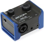 Zoom AMS-22 Audio Interface, 1 XLR/TRS input, Stereo Line Input, 2 Outputs, Loopback, Direct Monitoring, Bus-Powered, for Recording and Streaming on PC, Mac, iOS, and Android