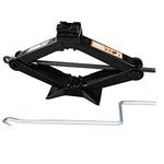 2 Tonne Rustproof Scissor Lift Jack with Speed Chromed Crank Handle Solid Steel for Vauxhall/Corsa/Astra/Zafira/Insignia/Meriva/Audi A3 A4 A5 Q3 Cars