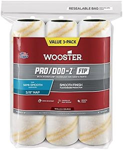 Wooster Brush The Company RR663-9 Pro Doo Z FTP Roller Cover 3/8-Inch Nap, 3-Pack