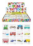 HENBRANDT Temporary Tattoo's - TRANSPORT - 12 x 5 packs = 60 Tattoos supplied