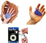 Hot Glove Baseball Sting Pad Pro Hand Protection 3 Piece Bundle with Finger Wrap