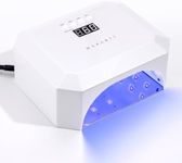 Makartt UV LED Nail Lamp, UV Light for Gel Nails 36W Nail Cure Lamp Nail Dryer Gel Polish with 4 Timer Setting Display Auto Sensor, Professional Flash Cure Lamp for Salon & Home