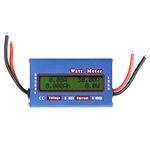 Akozon Voltmeter Ammeter DC Power Analyser 0-100A Battery Monitor Meter 8-60V High Precision Watt Volt Amp Energy Meter Analyzer Tool LCD Display for Cars RV Solar System