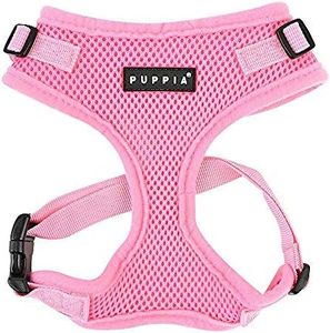 Puppia Ritefit Dog Harness, Pink Medium