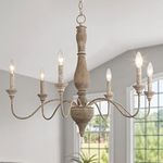 GEPOW 6-Light French Country Chande