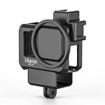 ULANZI G9-4 Vlog Cage Housing Plastic for GoPro Hero 9 Black & GoPro Hero 10 Black – Video Cage Case with Filter Adapter and Cold Shoe Mount