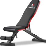 LINODI Weight Bench, Adjustable Str