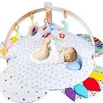 WOODMAM Baby Play Gym with Play Mat