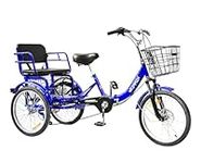 WEIMMIN Adult Tricycle 7 Speed, 20 