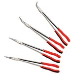 SUNEX TOOLS 3706V 4 Pc 16" Long Reach Plier Set