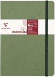 Clairefontaine Thread-Bound Ruled Notebook Thread-Bound Ruled Notebook, Green, 1 (CR-793463C)