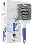 Osensia Round hair dryer brush - Ceramic ionic lightweight hair brushes 65mm