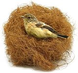 MATS AVENUE DOOR MATS AT YOUR DOOR STEP Manually Extracted Natural Coir Fiber Nesting Material For Birds For Making Nest, Laying Eggs Breeding As Natural Bed, Playing Toy & Many More 250 Grams