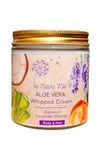 The Nature Mill Aloe Vera Whipped Cream, Coconut. Pure all natural aloe vera gel with virgin coconut oil & essential oils. For skin & hair. (Lavender Orange, 200g)