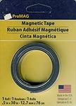 ProMag Adhesive Magnetic Tape, 0.5 