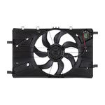 TYC 622890 Replacement Cooling Fan Assembly , Black