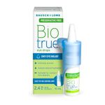 Biotrue Preservative Free Eye Drops for Dry Eyes, Natural Moisturizer Hyaluronic Acid, Lubricating Eye Drop for Long-Lasting Dry Eye Symptom Relief, Preservative-Free MultiDose System, 10mL