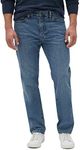 GAP Mens Straight Fit Jeans, Sierra