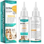 Sanrik Dog Ear Cleaner, Dog Ear Drops for Infection Antibiotics, Non-Toxic, Non Irritating, Anti Fungal Ear Drops for Dogs & Cats, Dog Ear Infection Treatment, Dog Ear Cleaner Solution (1 pack)