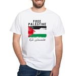 CafePress Www.Palestine Shirts.Com White T Shirt Men's Traditional Fit White Casual Tshirt