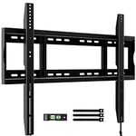 HOME VISION Heavy Duty Fixed TV Wall Mount Holds up to 264Lbs, for Most 42-100 inch Flat Curved TVs Wall Mount Bracket Fits 16"/18"/24" Studs VESA 800x600mm Low Profile Space Saving for LED OLED LCD