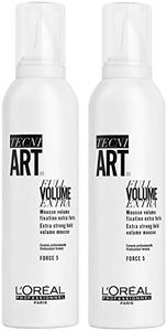 2er Force 5 Mousse Loreal Professionnel Tecni Art Full Volume Extra 250 ml