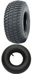 16x6.50-8 Grass Tyre & Tube Wanda P332 4ply Lawnmower Multi Turf Tire (Set of 2)